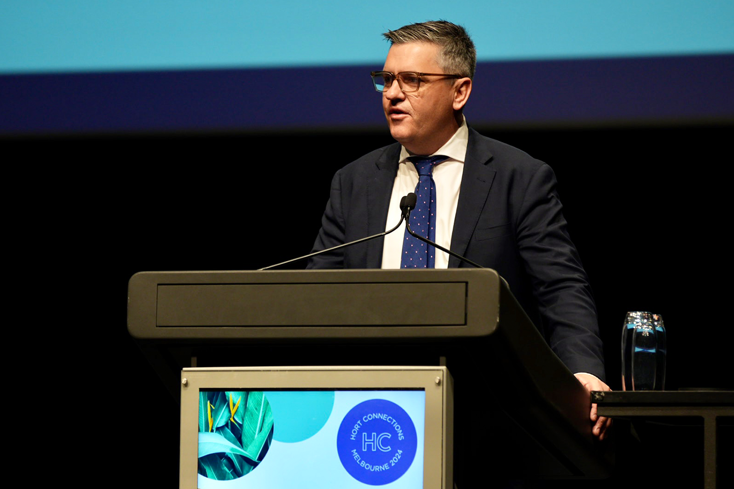 Brett Fifield CEO Hort Innovation speaking at Hort Connections